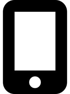 mobile screen button solid 1